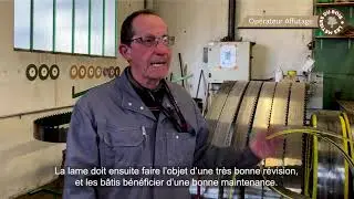 Les métiers du bois se dévoilent chez Ducerf: Gilbert Mommessin, Opérateur Affutage