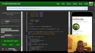 Add Placeholder Text to a Text Field, freeCodeCamp review html & css, lesson 28