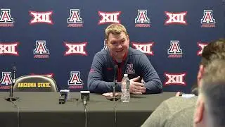Arizona Basketball Press Conference - Tommy Lloyd at Arizona State