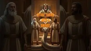 Moses&rsquo; Staff Turns to a Snake |The Battle of the Sorcerers: Moses vs. Egyptian Magic #moses #faith
