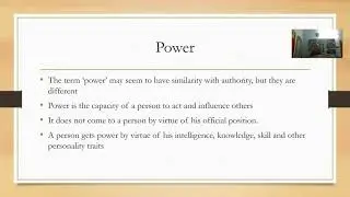 power Vs authority