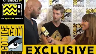 Henry Simmons and Luke Mitchell (Agents of SHIELD) @ San Diego Comic Con 2015