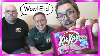 Kit Kat Fruity Cereal Review (Froot Loops?!)