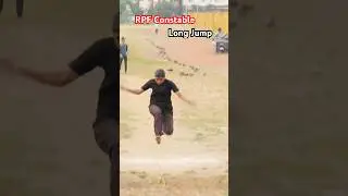 RPF Constable LONG JUMP ‼️ #rpf #rpfconstable #longjump