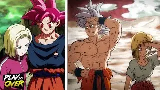 Top 7: Los Mejores Momentos de Androide 18 y Goku