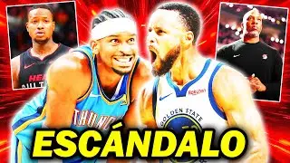 ARRESTOS, CURRY, SHAI, GORDON Y MUCHO PELIGRO EN LA NBA