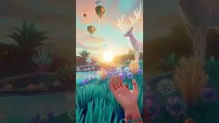 POV: You Wake Up In A Magical Colorful World 🌈✨🦋😳😌 #fantasy #dream