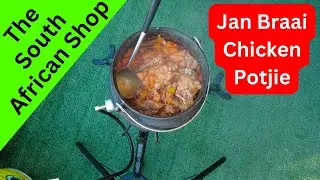 Making Chicken Butternut and Sweet Potato Potjie with Jan Braai Sauce