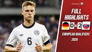 Slovakia vs Germany 2-0 &bull; Highlights & Goals &bull; World Cup Qualifiers 2026