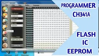CARA FLASH IC EEPROM SPI MENGGUNAKAN PROGRAMMER USB CH341A