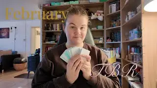 TBR cards chooses my February TBR