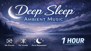 Deep Sleep Ambient Music 🌙 1 Hour of Calm, Slow, Seamless Relaxation