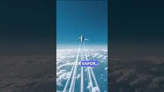 Those Jet Trails Aren&rsquo;t Smoke ✈️💨 #Shorts
