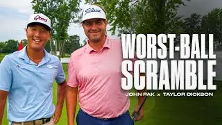 Worst-ball scramble challenge with PGA TOUR rookies | Episode 3 | Rocket Rookies Classic