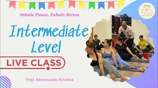 🔴LIVE : Intermediate Level Yoga Class || From Vietnam || LIVE Yoga Class || #yogaforflexibility