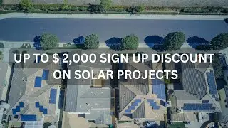 Get $2,000 Sign Up Discount on Solar Installation! Go Solar with Rumos Chem