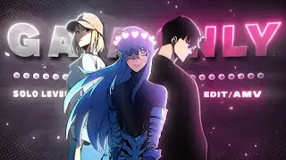Gata Only - Solo Leveling [Edit/AMV] 4K!