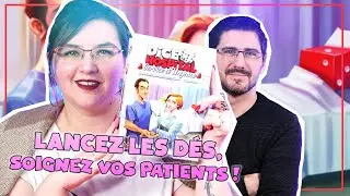 [Partie] DICE HOSPITAL - SERVICES D'URGENCE | 2 joueurs | Super Meeple | VOD Live