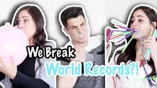 BREAKING WORLD RECORDS | BritAndTayTv