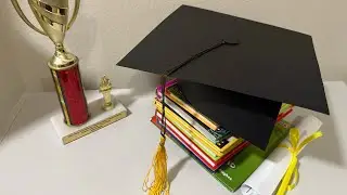 DIY Graduation Paper Hat | How to make a graduation hat using paper | Grad had DIY