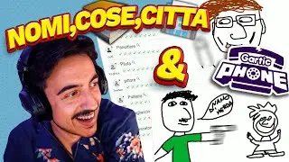 [NOMI,COSE,CITTA' & GARTIC PHONE] DOVEVA ESSERE UNA SERATA IN SOLITARIA E INVECE...