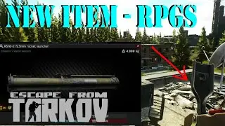 RPGs!!! Now in Tarkov