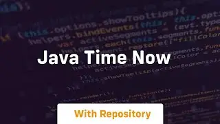java time now
