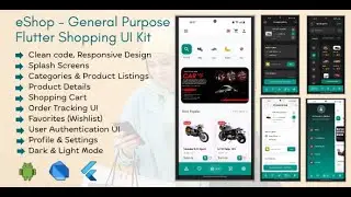 iShopBD &ndash; General Purpose Flutter Shopping UI Kit