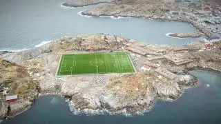 Spectacular soccer field in Norway #4