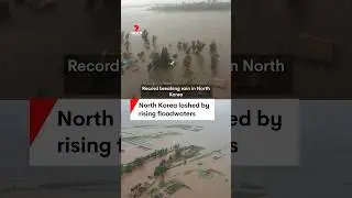 North Korea ravaged by floodwaters