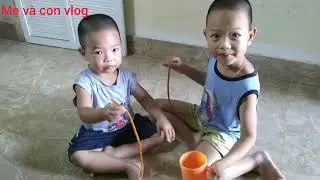 #198# ANH EM CHÁU MUCBANG KẸO CAY