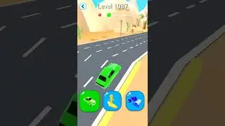 Shape-shifting Funny Race All Level Gameplay Walkthrough Master Level #1087 BeamNG.drive #Shorts