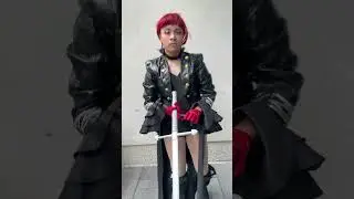 P5R Violet Sword Transition! #persona5royal #p5r #persona5royalcosplay #personacosplay #cosplay
