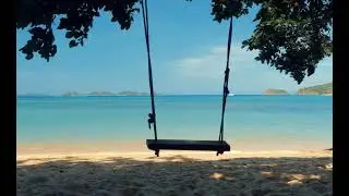 Para relaxar: balan&ccedil;o na praia com m&uacute;sica de fundo