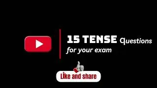 English tense questions for your final exam //    #english #questions #freshman 