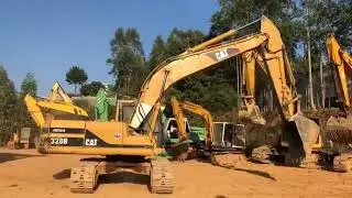 Used caterpillar 320B excavator with good condition  WhatsApp wechat 008613564591128