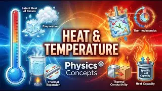 Basic Concepts of Heat and Temperature | Heat Capacity, Gas Laws & Thermodynamics Explained