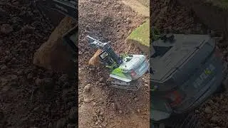#excavator #rc #toys #tractor #simulator #shorts
