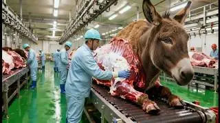 Inside The Modern Donkey Leather Factory | How Leather Jackets Are Made (Full Process)