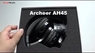 Archeer AH45 Bluetooth Headphones / Mini Speaker Unboxing & Sound Test