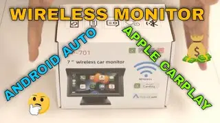 Беспроводной 7-дюймовый монитор для Android Auto и Apple CarPlay &mdash; насколько он хорош?