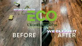 Before and After Using Eco Cleaning Experts LLC.