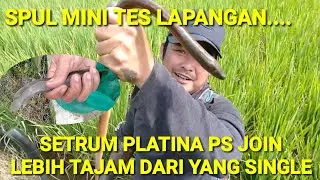Uji coba setrum ikan platina ps join buat nyetrum belut siang hari.spul mini, tenaga berkualitas.