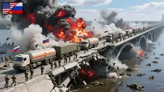 FEBRUARY 3! US Special Forces Detonate Over 2,000,000 Tons of Russian Fuel on a Bridge - ARMA 3