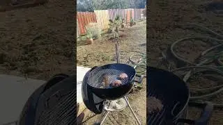 kern River valley Sunday bbq after some yard work 💪🏽🙏🏽