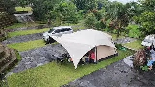 Hujan Badai Full semalaman | Camping Watu Tapak Tebing Breksi