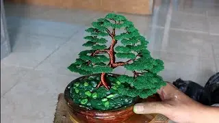 Membuat Bonsai kawat | How to Make Wire Bonsai