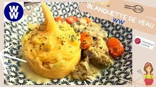 Recette blanquette de veau Weight Watchers WW + Monsieur cuisine  ( @SandCookLook  )