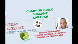 Charytin Goico Buscame karaoke