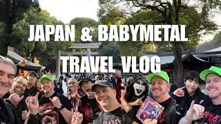 10 Days in Japan | TRAVEL VLOG | Babymetal Concert Experience